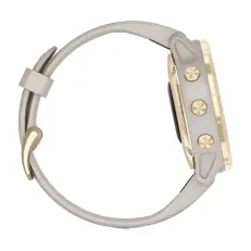 Часы для бега Garmin Fenix 6S Pro Solar золотистый с песочным ремешком