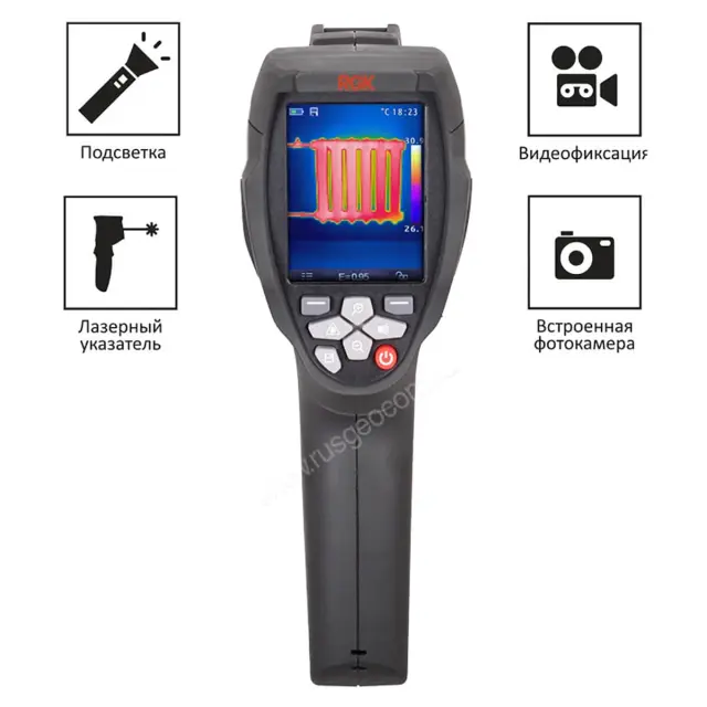 компактный тепловизор RGK TL-80