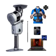 Комплект лазерного SLAM сканера XGRIDS L2 Pro 32/120 RTK Survey Grade с аксессуарами и устройствами для обработки данных