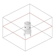 GeoMax Zone20 H pro - ротационный нивелир с красным лучом