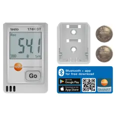 Testo 174 H BT Bluetooth белый - логгер температуры и влажности