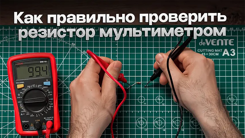 Как правильно проверить резистор мультиметром: подробное руководство