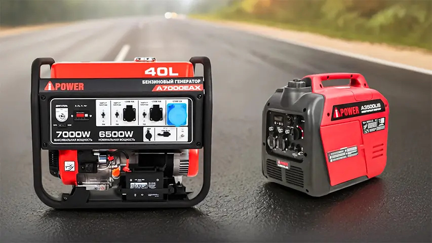 Чем отличается инверторный генератор от обычного генератора