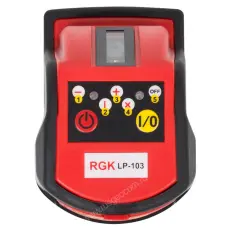 RGK LP-103 с калибровкой - лазерный нивелир (110° / красный луч / 70м с приемником)