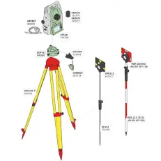 Использование тахеометра Leica TS02plus R500 3"