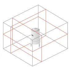 Bosch GLL 3-80 C с калибровкой + BM 1 + GBA 12V + L-Boxx- лазерный нивелир