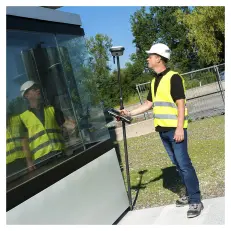 Leica GS18 I UHF, Base - комплект GNSS приемника