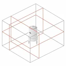 Bosch GLL 3-80 с калибровкой + кейс - лазерный нивелир