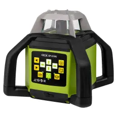 RGK SP-610G - ротационный нивелир (ротационный / зелёный луч / 900м с приемником / ±0,05 мм / АКБ)