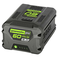 Greenworks GD60SS бесщеточный, 60V с АКБ 5 Ач + ЗУ 2А