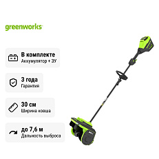 Greenworks GD60SS2 с АКБ 4 А.ч. + ЗУ 2А