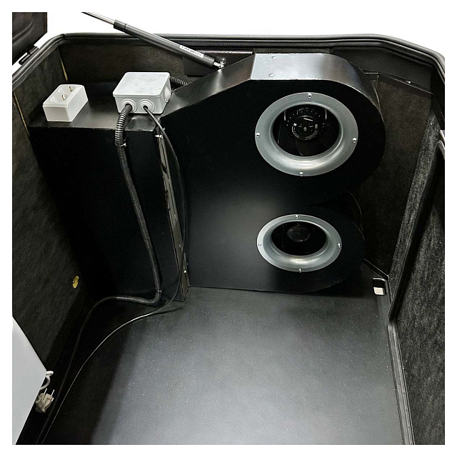 Супертихий зимний кожух для генератора 1400SS RAL 8019