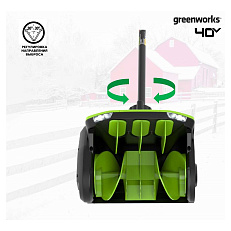 Greenworks GD40SS2, 40V с АКБ 4 А.ч. с USB + ЗУ 4А двойное