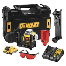 DEWALT DCE089D1R с калибровкой - лазерный нивелир