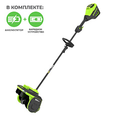 Greenworks GD60SS2 с АКБ 4 А.ч. + ЗУ 2А