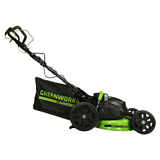 Greenworks TwinForce GC82LM61SK8 бесщеточная, 82V с АКБ 8 Ач + ЗУ