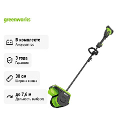 Greenworks GD40SS2, 40V с АКБ 8 А.ч., без ЗУ