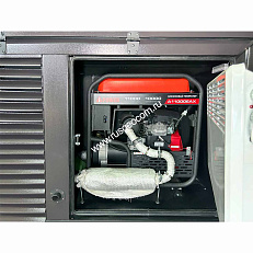 A-iPower A11000EAX - генератор в супертихом зимнем кожухе 1700SS RAL 8019